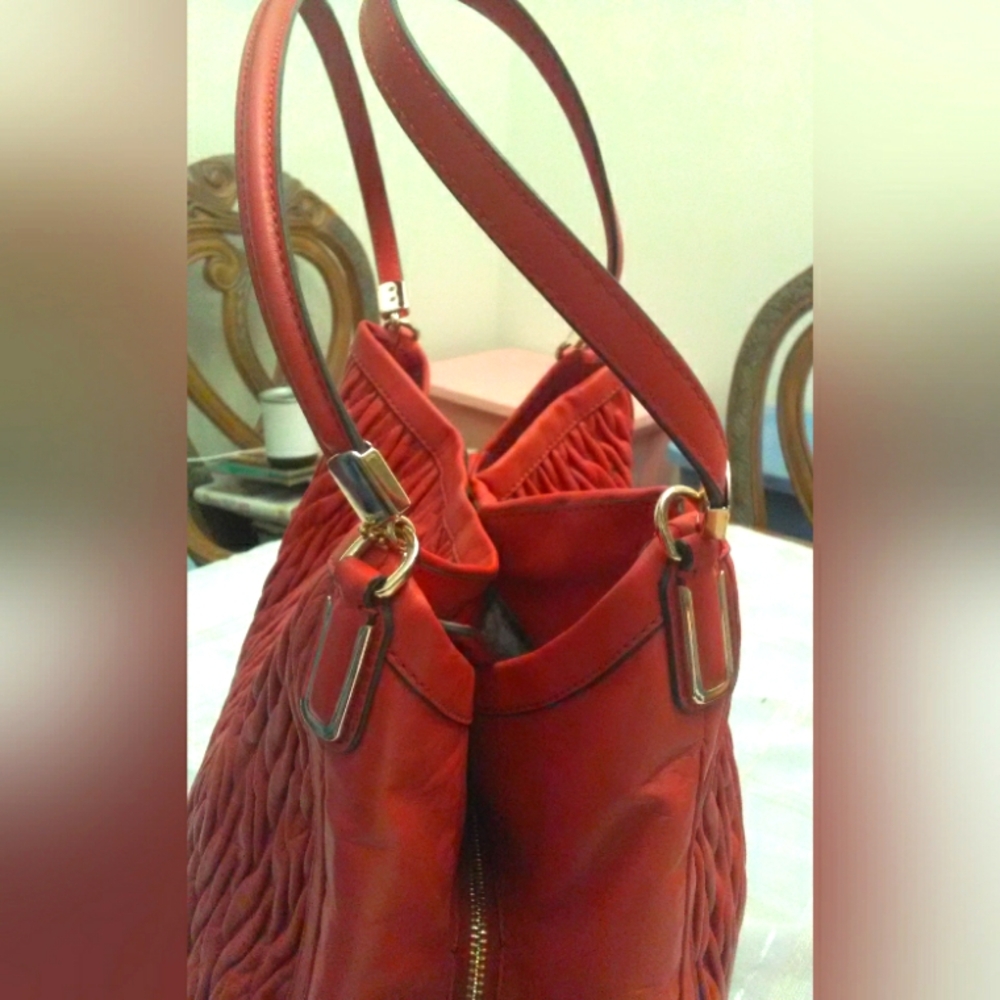 BNWOT COACH MADISON PHOEBE TWIST LEATHER (14 X 11.5 X 5.5) GIFT - Picture 12 of 16